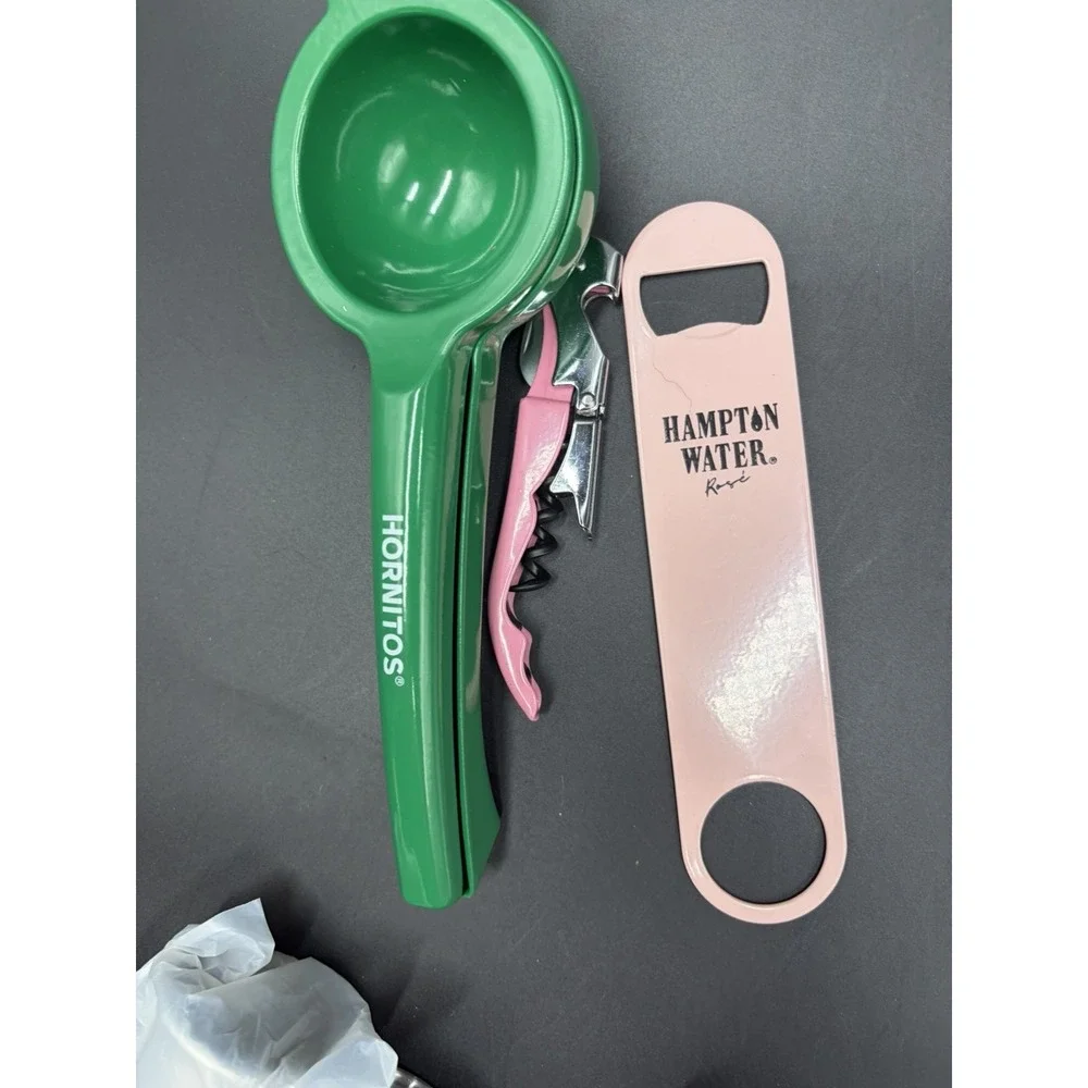 Bar Tool Set Cocktail Bartender Kit 15 Piece Muddler, Jigger, Bar Spoon, Opener